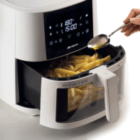 Ariete 4630W AirFryer Forrólevegős sütő 9L 1500 Watt - Fehér