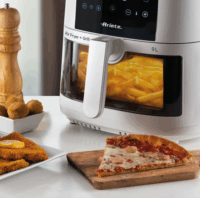 Ariete 4630W AirFryer Forrólevegős sütő 9L 1500 Watt - Fehér