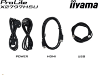 iiyama 27" X2797HSU-B1 ProLite 16:9 FullHD IPS LED Monitor - Fekete