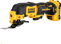 DeWalt DCS353D2-QW Akkus Multivágó és Csiszoló készlet kofferben (29db/csomag)