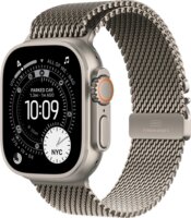 Apple Watch Ultra 3 49mm Okosóra L Milánói Titán szíjjal - Titán