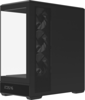 AeroCool P500B DIGI Midi Torony Számítógépház - Fekete