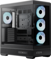 AeroCool P500B DIGI Midi Torony Számítógépház - Fekete