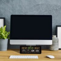 TFA TFA.me 35.8107.01 Meteorológiai Időjárás állomás 1 külső szenzorral - Fekete