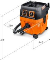 Fein DUSTEX Sauger Nedves-Száraz Takarítógép Ipari Porszívó 1380 Watt