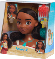 Just Play Disney Hercegnők Vaiana Smink és Hajformázó Fej