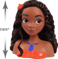 Just Play Disney Hercegnők Vaiana Smink és Hajformázó Fej
