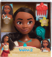 Just Play Disney Hercegnők Vaiana Smink és Hajformázó Fej