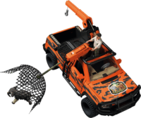 Schleich 42720 Wild Life kalandjármű a dzsungelben Játékszett