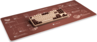 Noctua NP-DM3 Gaming Egérpad 900 x 400mm - Barna mintás