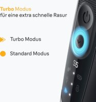 Braun Series 5 52-B1650s Vezeték nélküli Akkus Nedves-Száraz Borotva /Testszőrnyíró - Fekete ( Kék