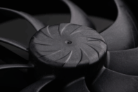 Noctua NF-A14x25r G2 PWM chromax.black 140mm PWM Rendszerhűtő ventilátor - Fekete