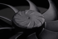 Noctua NF-A14x25 G2 PWM chromax.black 140mm PWM Rendszerhűtő ventilátor - Fekete