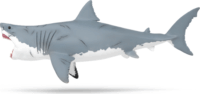 Schleich 15055 Dinosaurs Megalodon Játékfigura