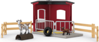 Schleich 42726 Farm World Kecskeistálló Játékszett