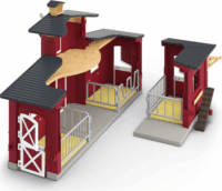 Schleich 42726 Farm World Kecskeistálló Játékszett