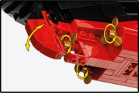 COBI 1686 RMS Titanic Műanyag makett 1:300