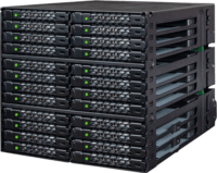 Icy Dock ToughArmor MB924IP-B 24x 2.5" SSD/HDD Külső Rack - Fekete