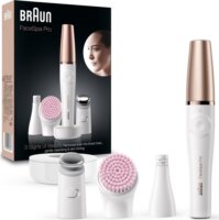 Braun FaceSpa Pro 912 3 az 1-ben Arcepilátor / Tisztító - Fehér / Bronz