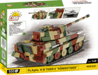 COBI 2732 Pz.Kpfw. VI B Tiger II Tank 500 darabos építőjáték