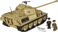 COBI 2655 Panzer V Panther Ausf. G Pudel 1133 darabos Tank építőkészlet