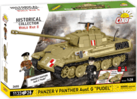 COBI 2655 Panzer V Panther Ausf. G Pudel 1133 darabos Tank építőkészlet