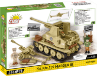 COBI 3131 Sd.Kfz.139 Marder III tank 486 darabos építőkészlet
