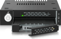 Icy Dock ToughArmor MB834MK-B V2 M.2 -> 3.5" 2x M.2 NVMe SSD Mobil Rack - Fekete