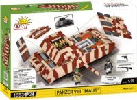 COBI 3138 Panzer VIII Maus Tank 1353 darabos Építőjáték