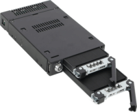 Icy Dock ToughArmor MB834M2K-B M.2 -> 3.5" 2x M.2 NVMe SSD Mobil Rack - Fekete