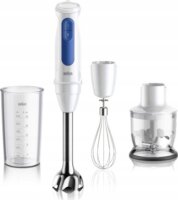 Braun 3 MQ30202M MultiQuick kézi Botmixer készlet 1200W - Fehér / Kék