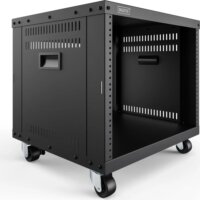 Digitus 19" Univerzális Álló Rack Szekrény 8U 420x507mm - Fekete