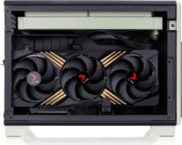 Thermaltake TR100 WS Mini Torony Számítógépház - Világoszöld