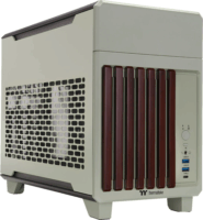 Thermaltake TR100 WS Mini Torony Számítógépház - Világoszöld