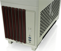 Thermaltake TR100 WS Mini Torony Számítógépház - Világoszöld