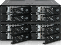 Icy Dock ToughArmor MB508SP-B 8x 2,5" SSD/HDD Külső Rack - Fekete