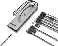 ICY BOX IB-DK2106a-CPD 11in1 Univerzális USB-C Laptop Dokkoló Állomás 100W