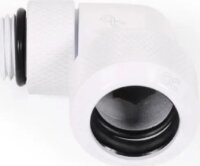 Alphacool Eiszapfen 13mm 90°-ban forgatható G1/4 keménycső csatlakozó Idom - Fehér