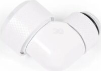 Alphacool Eiszapfen 13mm 90°-ban forgatható G1/4 keménycső csatlakozó Idom - Fehér