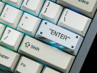 Keychron AT-9 "ENTER" Aluminum Alloy Artisan Keycap Billentyűsapka