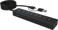 ICY BOX IB-HUB1737-C3 7-port USB-C HUB (4× USB‑C 3.2 + 3× USB‑A 3.2)