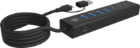 ICY BOX IB-HUB1737-C3 7-port USB-C HUB (4× USB‑C 3.2 + 3× USB‑A 3.2)