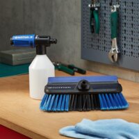 Nilfisk Click & Clean Magasnyomású mosó Autótisztító készlet 4 darabos - Kék / Fekete