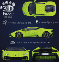 Ravensburger Iconics Lamborghini Huracán EVO 158 darabos 3D Puzzle
