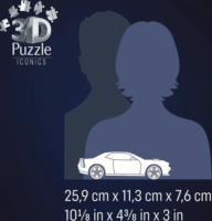 Ravensburger Iconics Dodge Challenger R/T Scat Pack Widebody 167 darabos 3D Puzzle