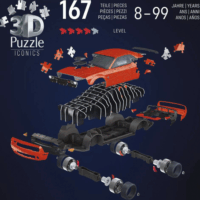 Ravensburger Iconics Dodge Challenger R/T Scat Pack Widebody 167 darabos 3D Puzzle