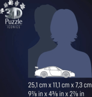 Ravensburger Iconics Porsche 911 Salzburg Edition 154 darabos 3D Puzzle