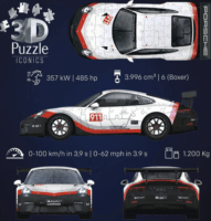 Ravensburger Iconics Porsche 911 GT3 Cup 154 darabos 3D Puzzle
