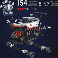 Ravensburger Iconics Porsche 911 GT3 Cup 154 darabos 3D Puzzle