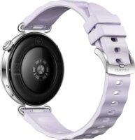 Huawei Watch GT 6 41mm AMOLED Okosóra Lila Fluorelasztomer szíjjal - Ezüst